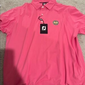 FootJoy Vibrant Pink Polo Shirt